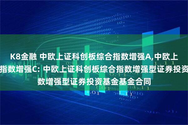 K8金融 中欧上证科创板综合指数增强A,中欧上证科创板综合指数增强C: 中欧上证科创板综合指数增强型证券投资基金基金合同